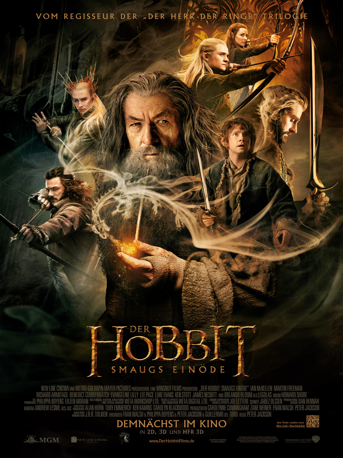 Poster k filmu 
      Hobit: Šmakova dračí poušť
      
     
    