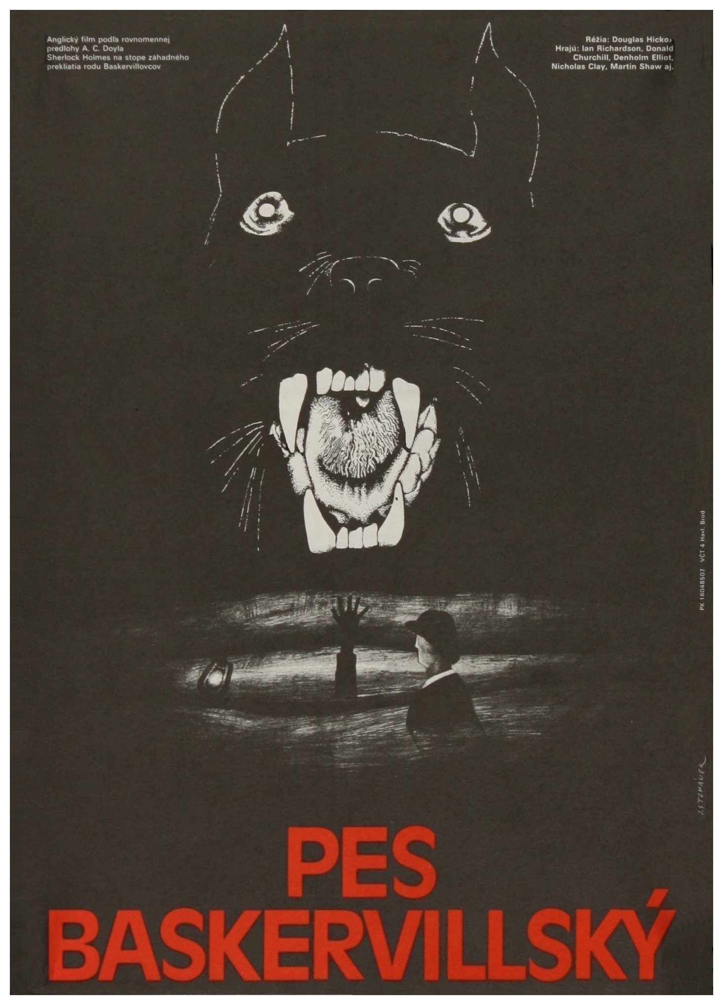 Poster k filmu 
						Pes baskervillský (TV film)
						
					
				