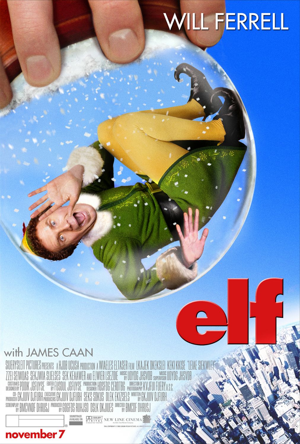 Poster k filmu 
						Vánoční skřítek
						
					
				