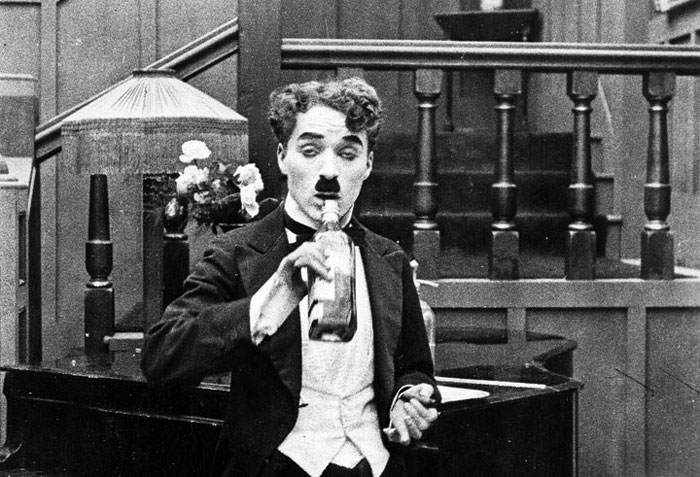 Chaplin trestancom na úteku