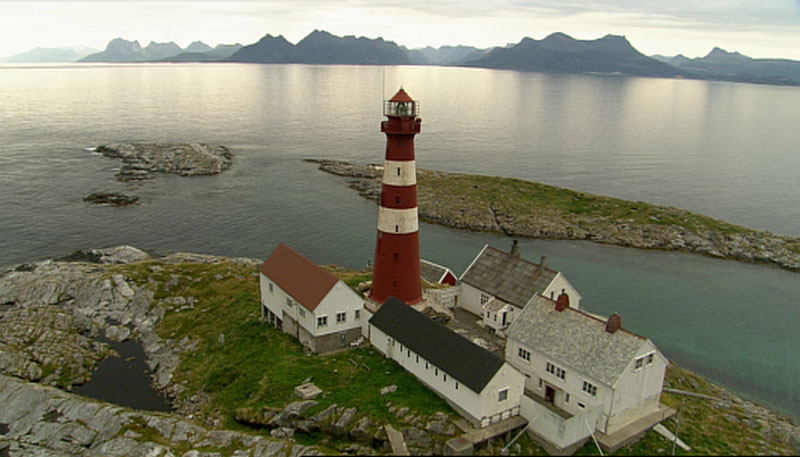 Tour d'Europe du littoral vu du ciel