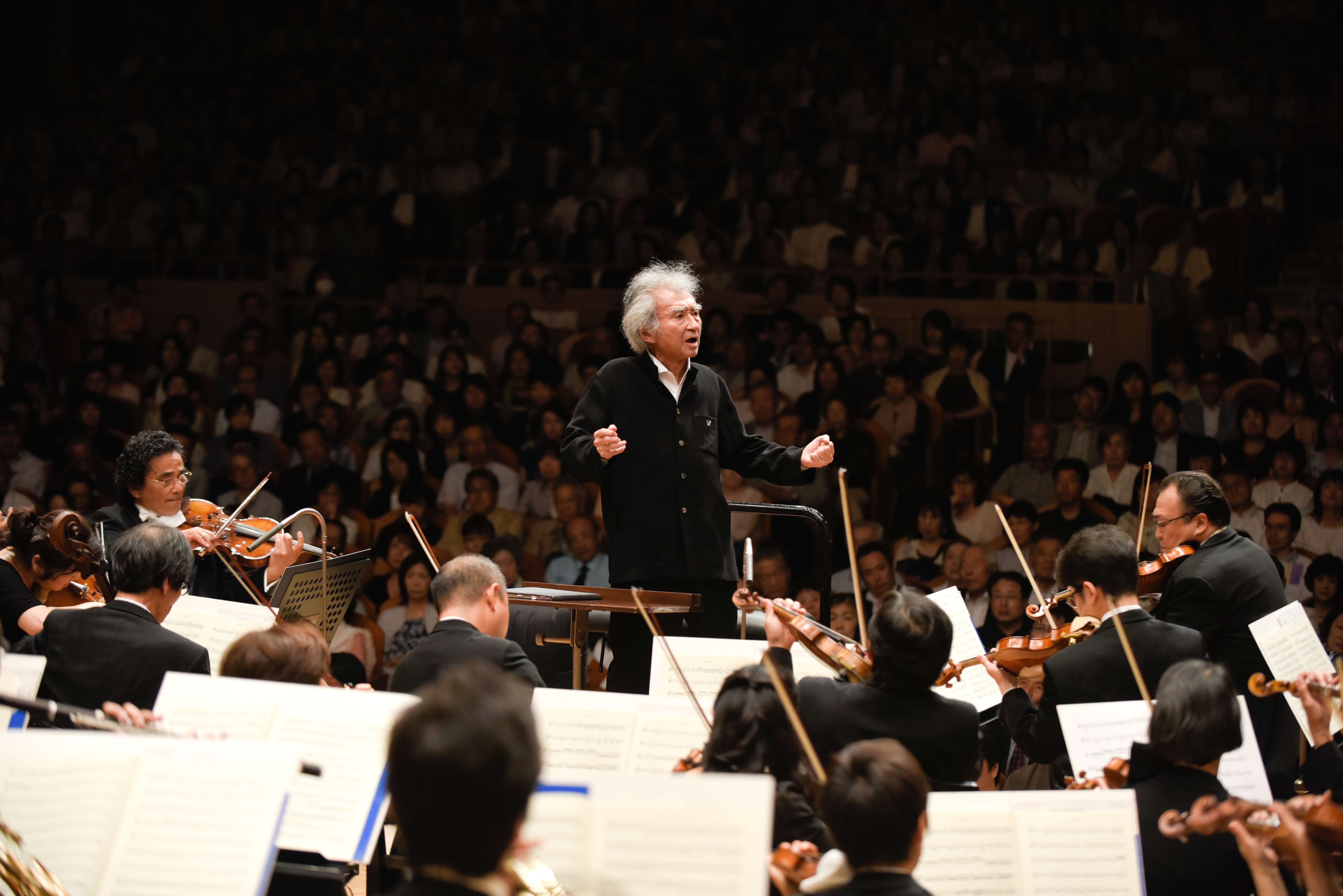 Seiji Ozawa dirigiert Beethovens Siebte Symphonie