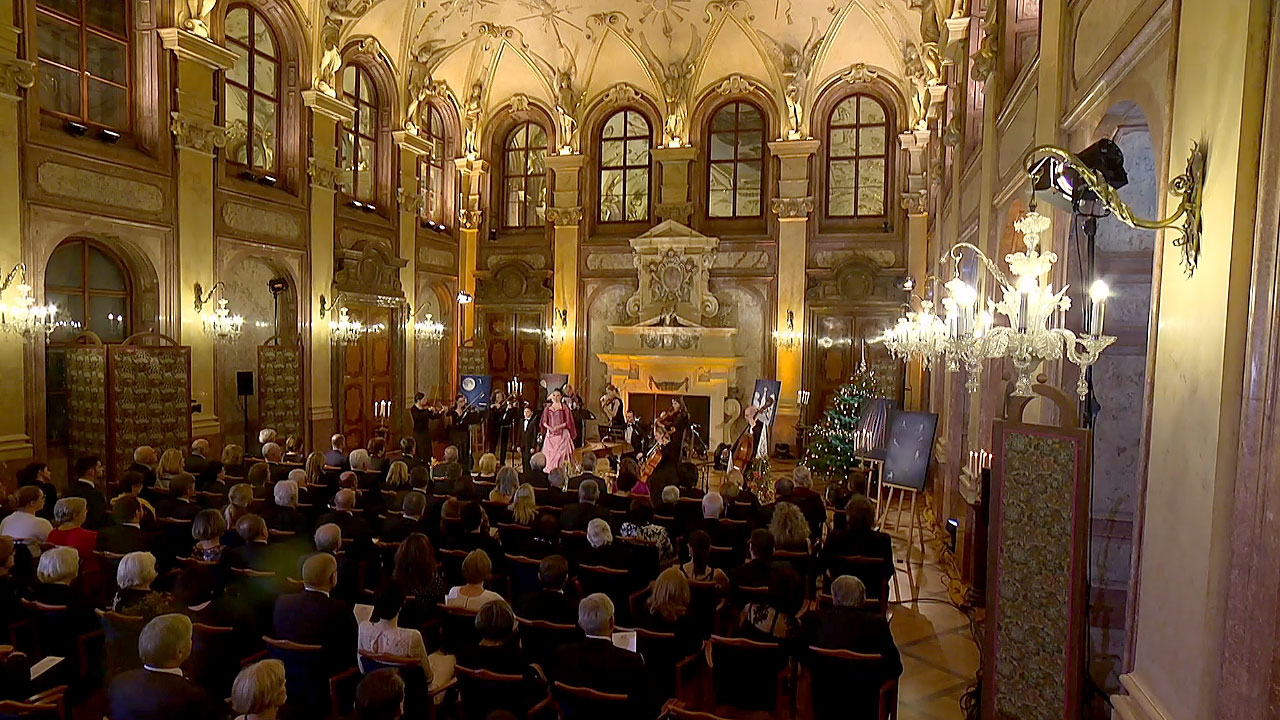 Vánoční koncert z Valdštejnského paláce