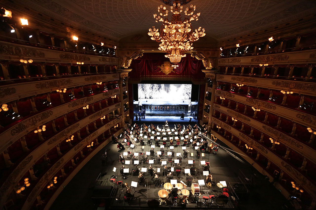 Operní hvězdy v La Scale