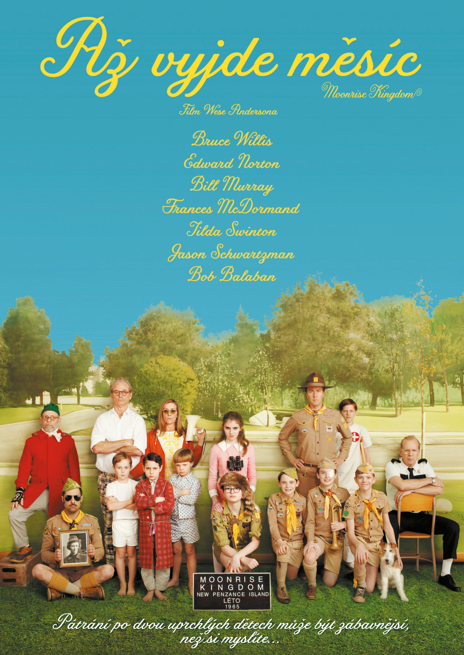 Až vyjde měsíc / Moonrise Kingdom (2012)