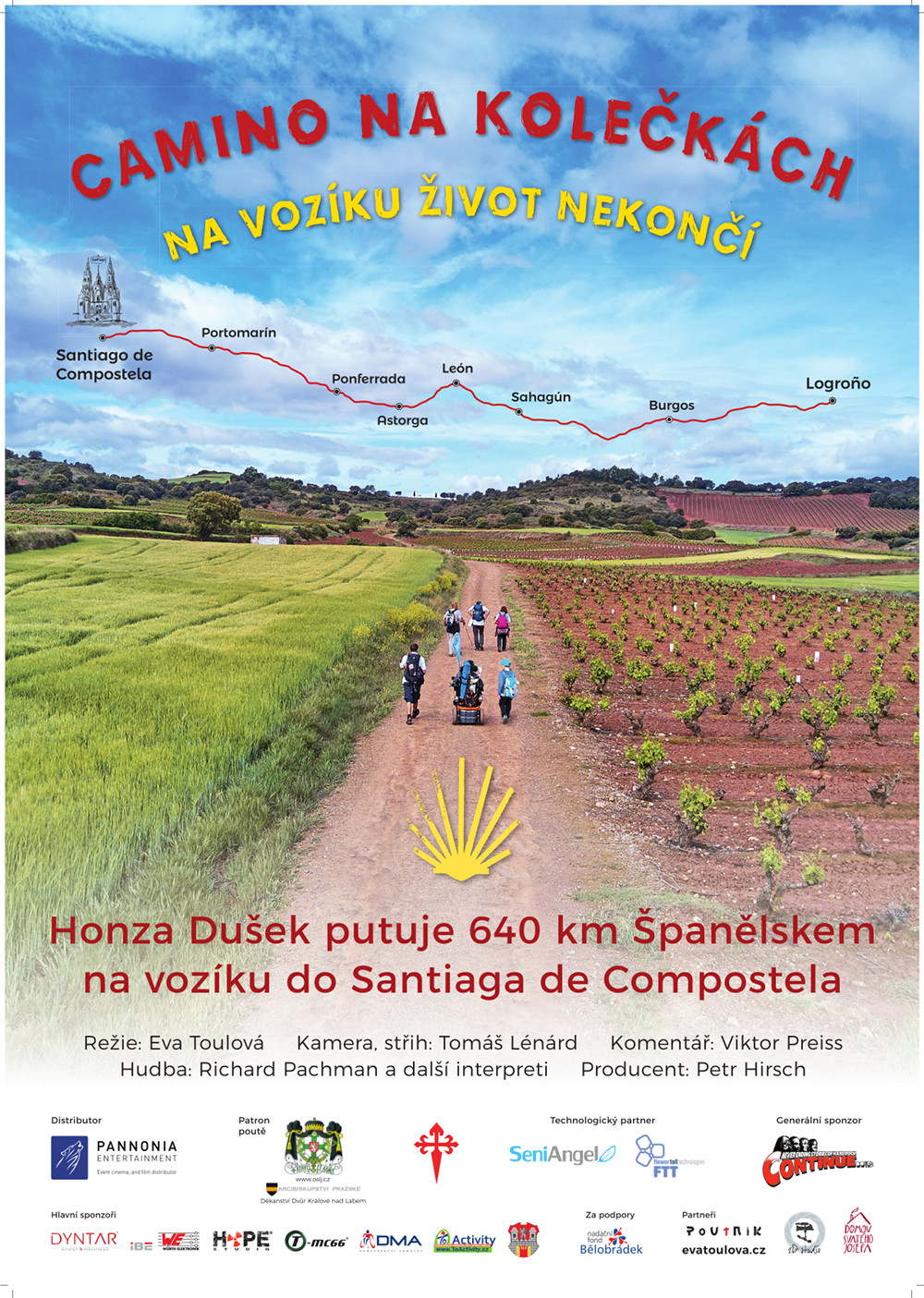 Camino na kolečkách Camino na kolečkách