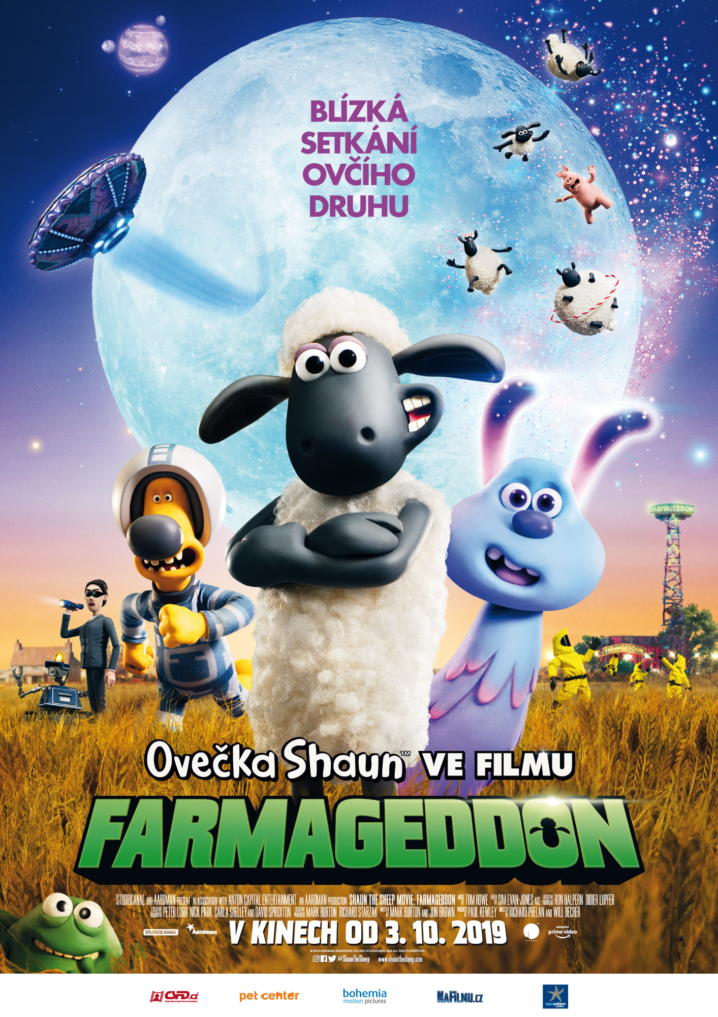 Re: Ovečka Shaun ve filmu: Farmageddon / Shaun the Sheep..(2