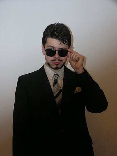 Tony Stark v obleku Já jako Tony Stark