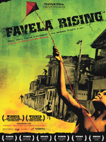 Favela rising into the wild