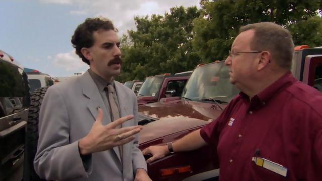 Ak týmto autom narazím do skupiny cigáňov poškodí sa to auto nejako ? Borat