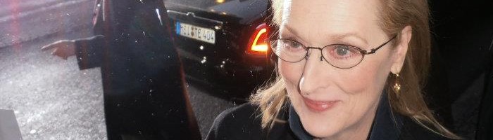 Bohyně MERYL STREEP osobně! Před tiskovou konferencí na Berlinale, 14.2. 2012!