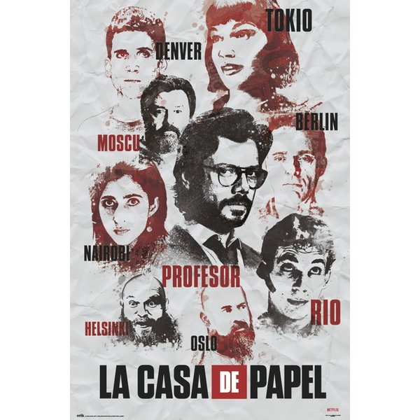 La casa de papel - naposled viděna 4. série La casa de papel - naposled viděna 4. série